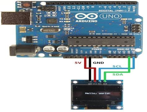 Interfacing Ssd1306 Oled Display With Arduino Images