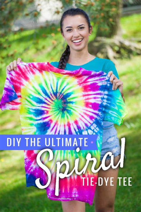 Ultimate Spiral Tie Dye Patterns Get The Video Tutorial To Diy This