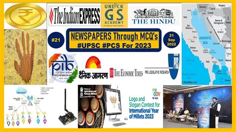 Newspaper Through Mcqs Upsc Sept Daily Current Affairs The