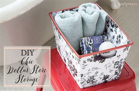 16 Super Awesome DIY Dollar Store Storage Bin Organization Solutions