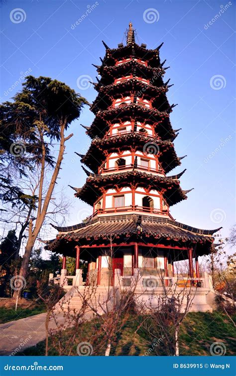 Chinese Traditional Pagoda Stock Image Image Of Ethnic 8639915