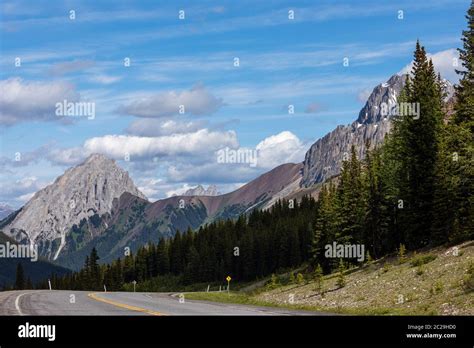 The Rocky Mountains of Alberta Canada Stock Photo - Alamy