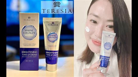 NEW Teresia Collagen Brightening ToneUp Cream 82 10 6540 9040