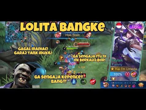 FANNY 20 KILL GAGAL MANIAC DI SAMPAH TANK TERUS BUFF DIGANGGU RANDOM