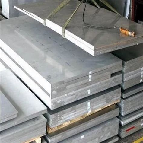 Aluminum Alloy Aluminium Sheet 6063 Silver Thickness 6 Mm At Rs 400