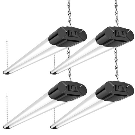 Buy BBOUNDER 4 Pack Linkable LED Utility Shop Light 4 FT 4000 LM 48