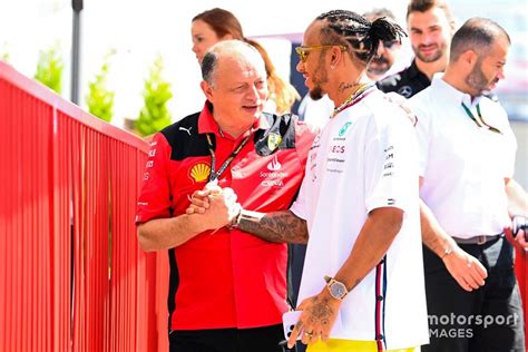 Vasseur Hamilton Firmó Con Ferrari Porque Vio Garantías Para El éxito