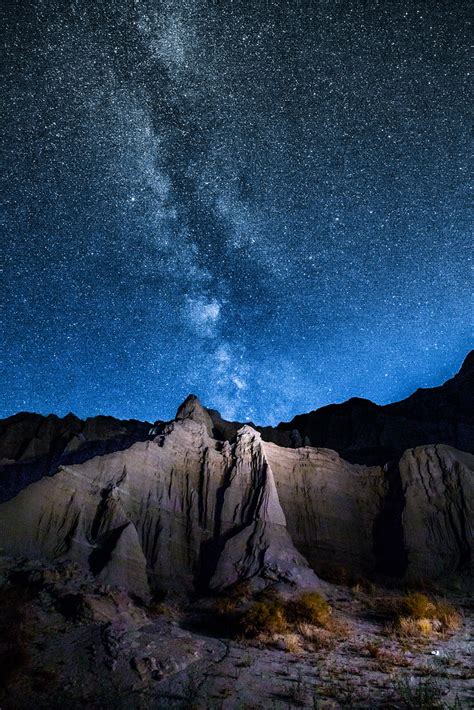 Light Painting At Red Rock State Park California Volkhard