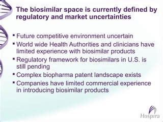 CBI Biosimilars Workshop | PPT