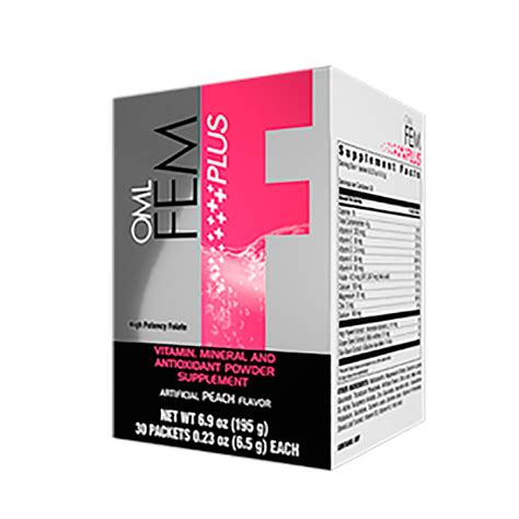 Fem Plus Omnilife Caja 30 Sobres Kale Salud Y Belleza