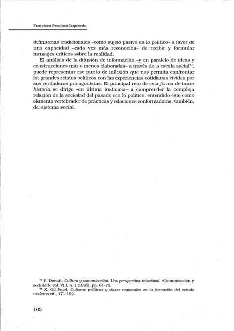 Pdf La Edad De La Pol Tica Balance Historiogr Fico De Los Estudios