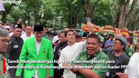 PPP Resmi Tunjuk Sandiaga Uno Jadi Ketua Bappilu Nasional Video