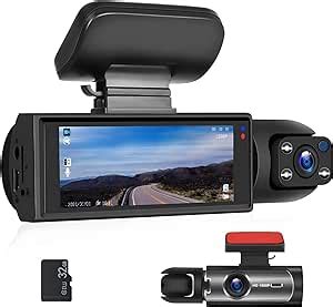 Amazon CAMECHO Dual Dash Cam 1080P Front And Inside Dash Camera