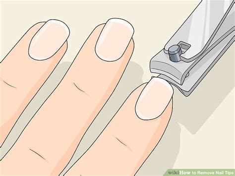 Easy Ways To Remove Nail Tips 11 Steps With Pictures Wikihow