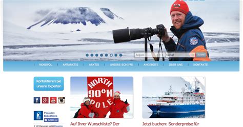 Poseidon Expeditions Jetzt Auch Deutschsprachig Im Netz John Will