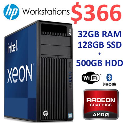 Max Performance Hp Xeon Workstation 32gb Dual Hdds Pc Autocad Photoshop Discount Electronics