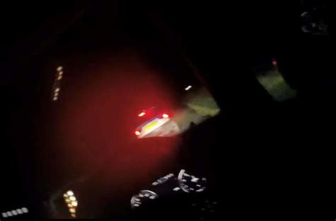 Police Release Footage Of Dramatic Midnight Pursuit Of Dangerous Driver