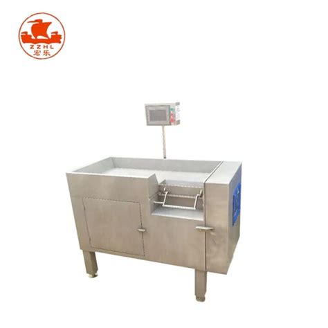 Commercial Mutton Beef Block Dicing Cutter Frozen Poultry Meat Cube