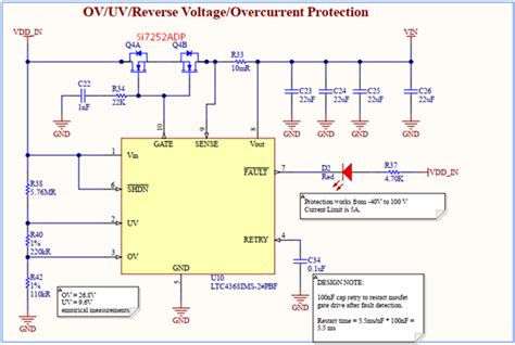 Reverse Polarity Protection With Ltc Ims Pbf Q A Power