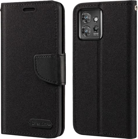 Shantime For Lenovo Thinkphone G Case Oxford Leather Wallet Case With