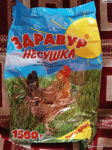 Витамины ООО Ваше хозяйство Здравур Несушка - «Эффективная поддержка ...