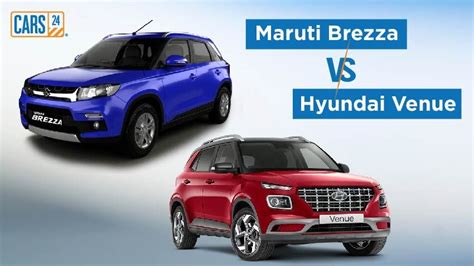 Hyundai Venue Vs Maruti Suzuki Brezza Price Features Specifications