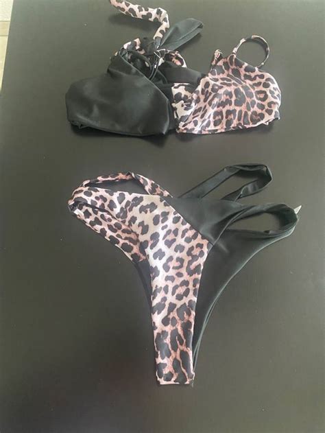 Sexy Bikini Schwarz Leopard Kaufen Auf Ricardo