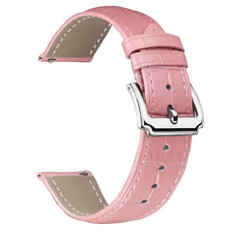 Binlun Genuine Leather Watch Bands Women Men Quick Release Leather