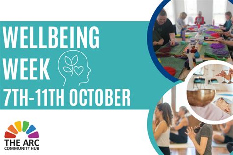 Wellbeing Week The Arc Community Hub