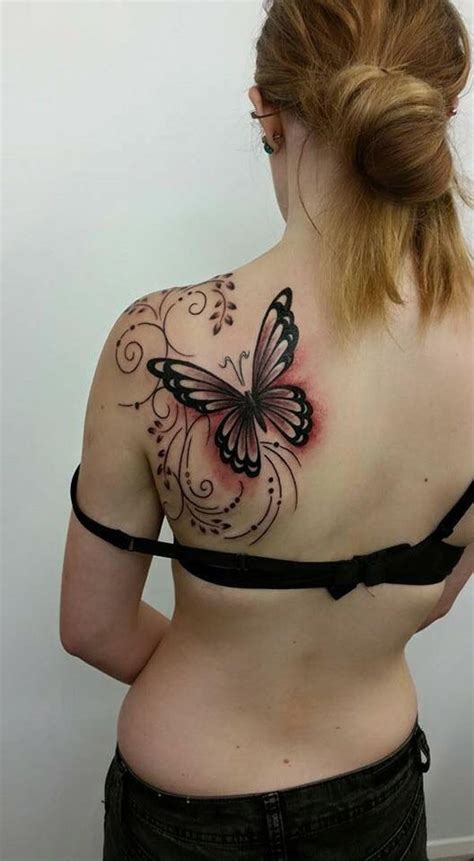 Top 48 Tatuajes De Mariposas En La Espalda Abzlocalmx