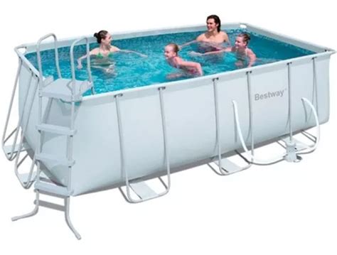 Piscina Estructural X X Bestway Pool Set Cuotas Sin Inter S