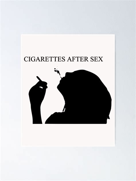 Cigarettes After Sex Girl Smoke Poster By Edwinsss Redbubble