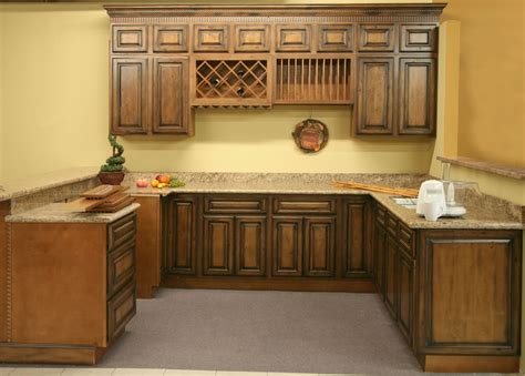 Kitchen Cabinets Rustic Pecan Maple Kitchen And Vanity Cabinets With