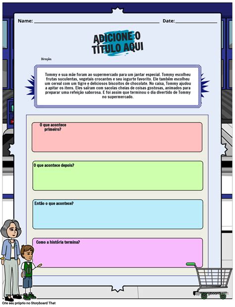 Planilhas De Sequenciamento De Hist Rias Para Alunos Storyboardthat