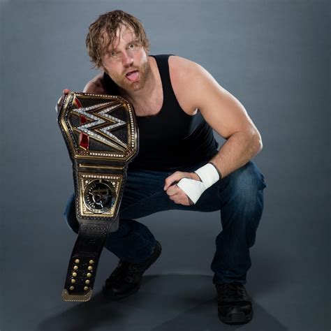 Rare And Unseen Wwe Champion Studio Photos Dean Ambrose Wwe Champion