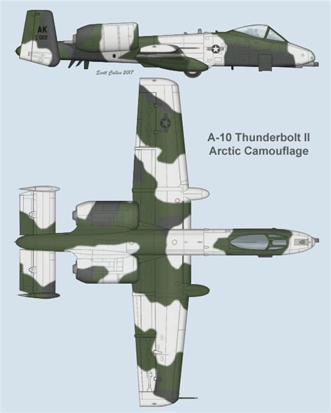 A 10 Arctic Camouflage Aircraft Painting Aircraft Art 10 Things