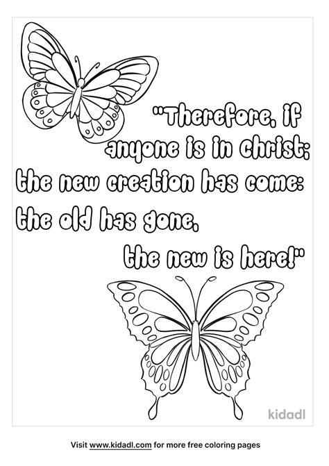 Free 2 Corinthians 5:17 Coloring Page | Coloring Page Printables | Kidadl