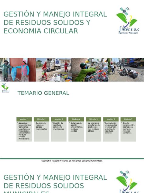Gestión Integral De Residuos Sólidos Pdf Residuos Residuos