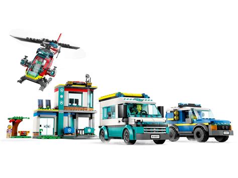 LEGO City 60371 Hauptquartier Der Rettungsfahrzeuge Mit Bildern