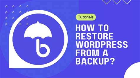 How To Manually Restore Wordpress From A Backup File