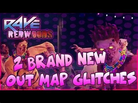 Iw Zombies Glitches Brand New Out Map Glitches On Rave In The