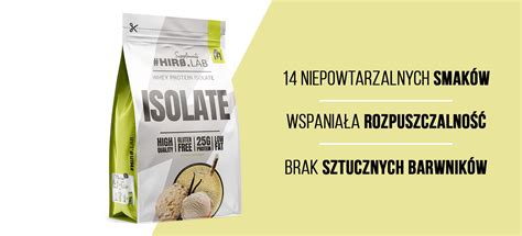 Whey Protein Isolate G Hiro Lab Cena Dawkowanie Opinie