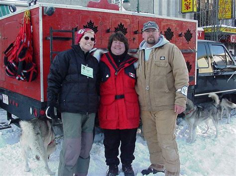 North Wapiti Iditarod 2001 Journal April 2 2001 Ceremonial Start