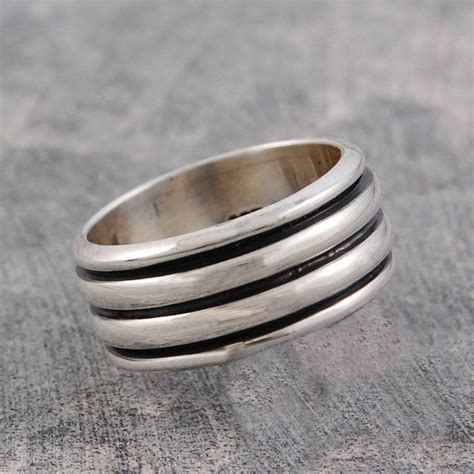 Silver Ring For Men S925 Sterling Silver Rings For Men Engagement