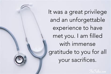 Thank You Messages For Doctors And Nurses Medical Quotes Thank You