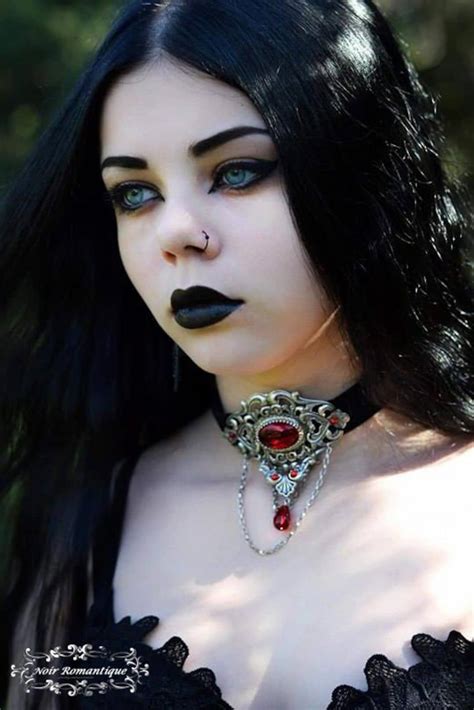 Black Velvet Victorian Gothic Choker With Ruby Gem Gothic Choker Victorian Choker Black Velvet