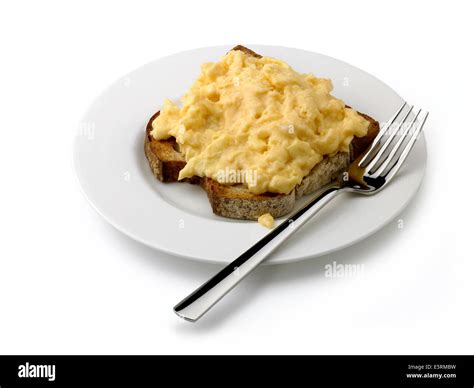 Hot Scrambled Eggs Hi Res Stock Photography And Images Alamy