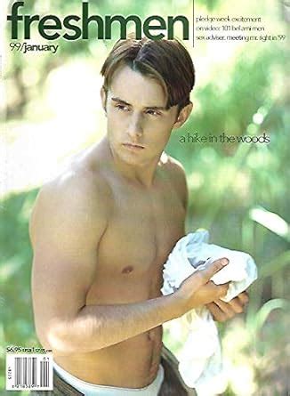 Freshmen Magazine January 1999 Adult Gay Various Articles Amazon Books