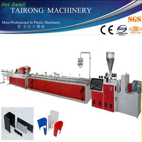 Plastic Pp Pvc Wpc Pe Profile Extrusion Production Line Plastic