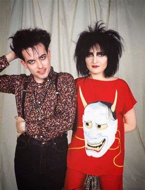 Siouxsie Sioux And Robert Smith Post